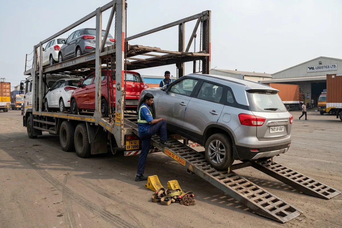 Automobile and two-wheeler carrier services in Vaishali, Ghaziabad
